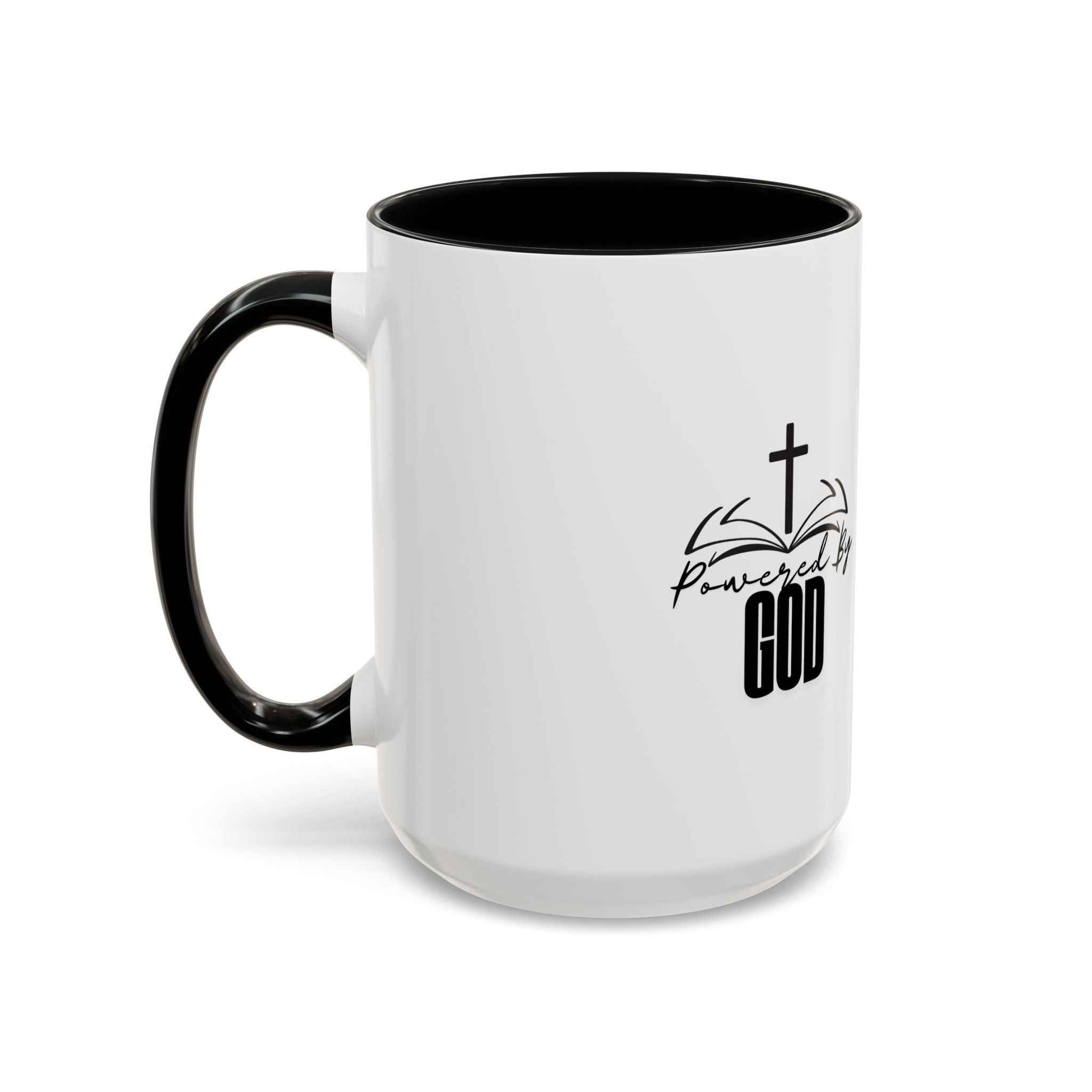 "Powered by God" - Coffee Mug
