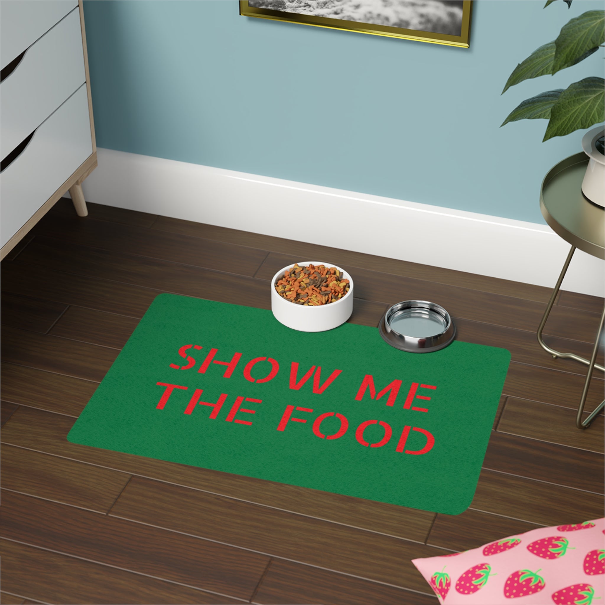 Show Me The Food Pet Feeding Mat