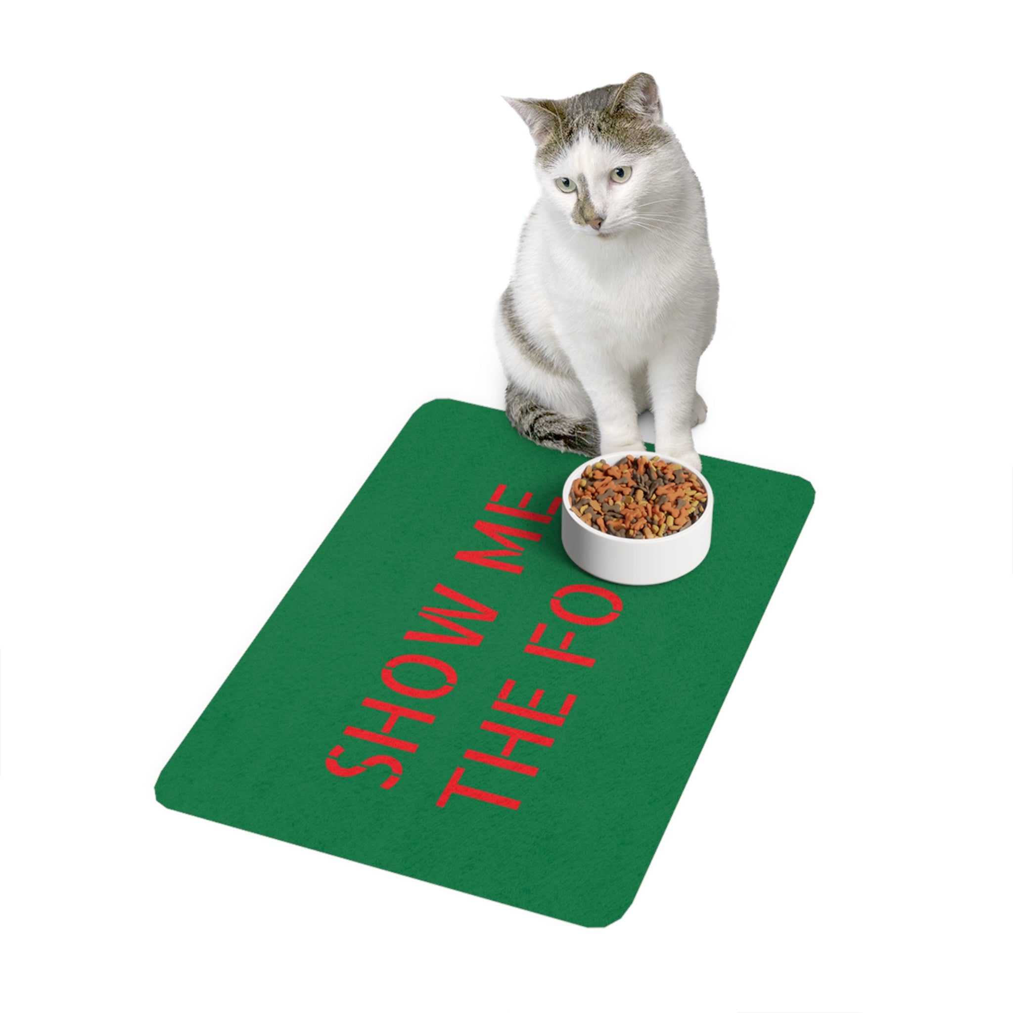 Show Me The Food Pet Feeding Mat