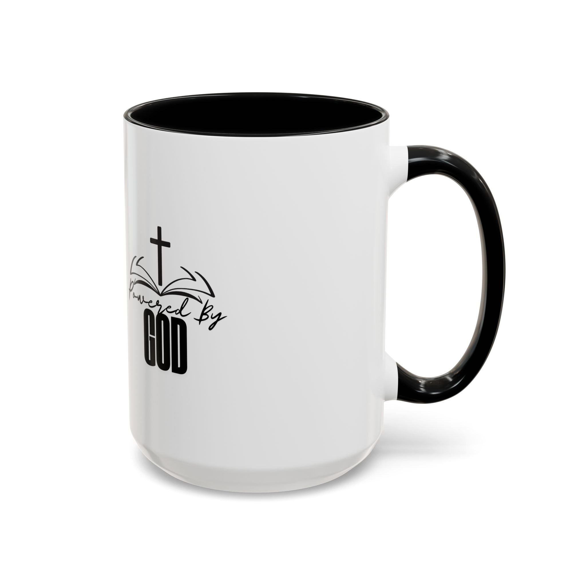 "Powered by God" - Coffee Mug