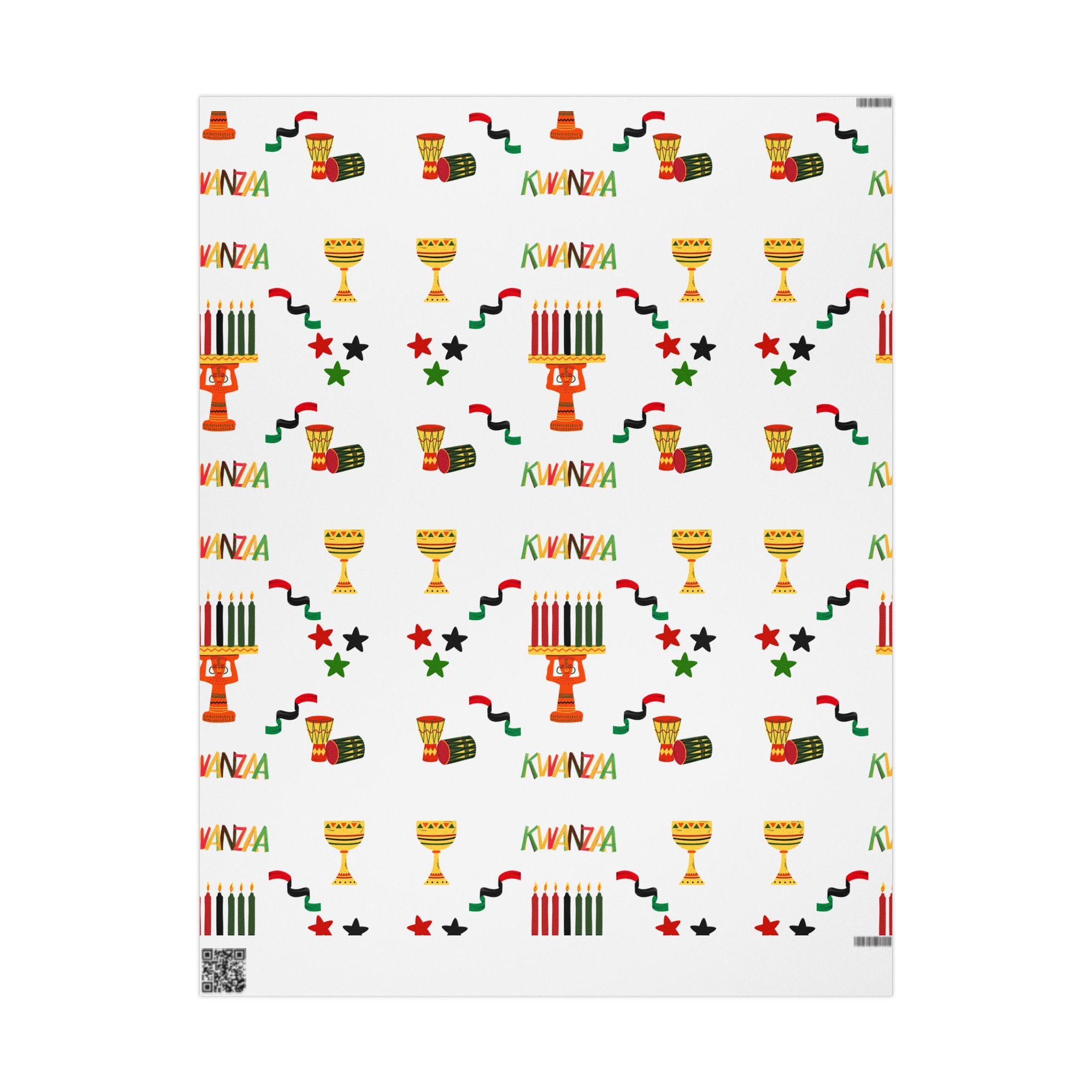 Kwanzaa Gift Wrap Paper