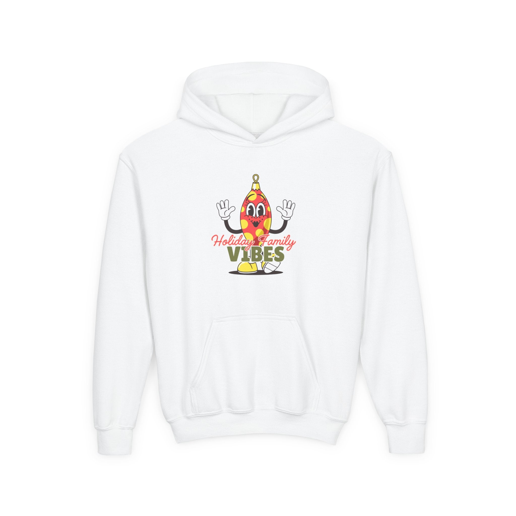 Holiday Family Vibes Youth Hoodie