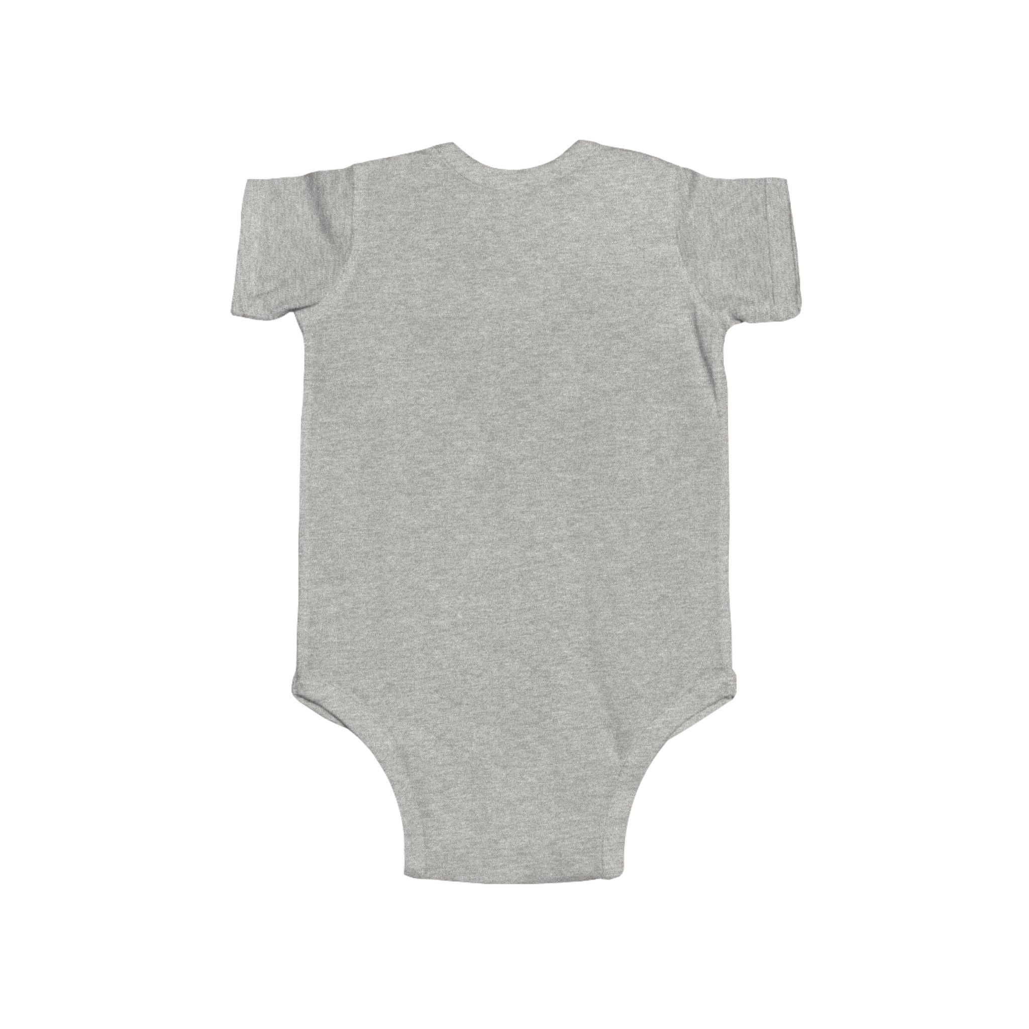 "Awesome Mood Club" Cute Baby Onesie (Gray)