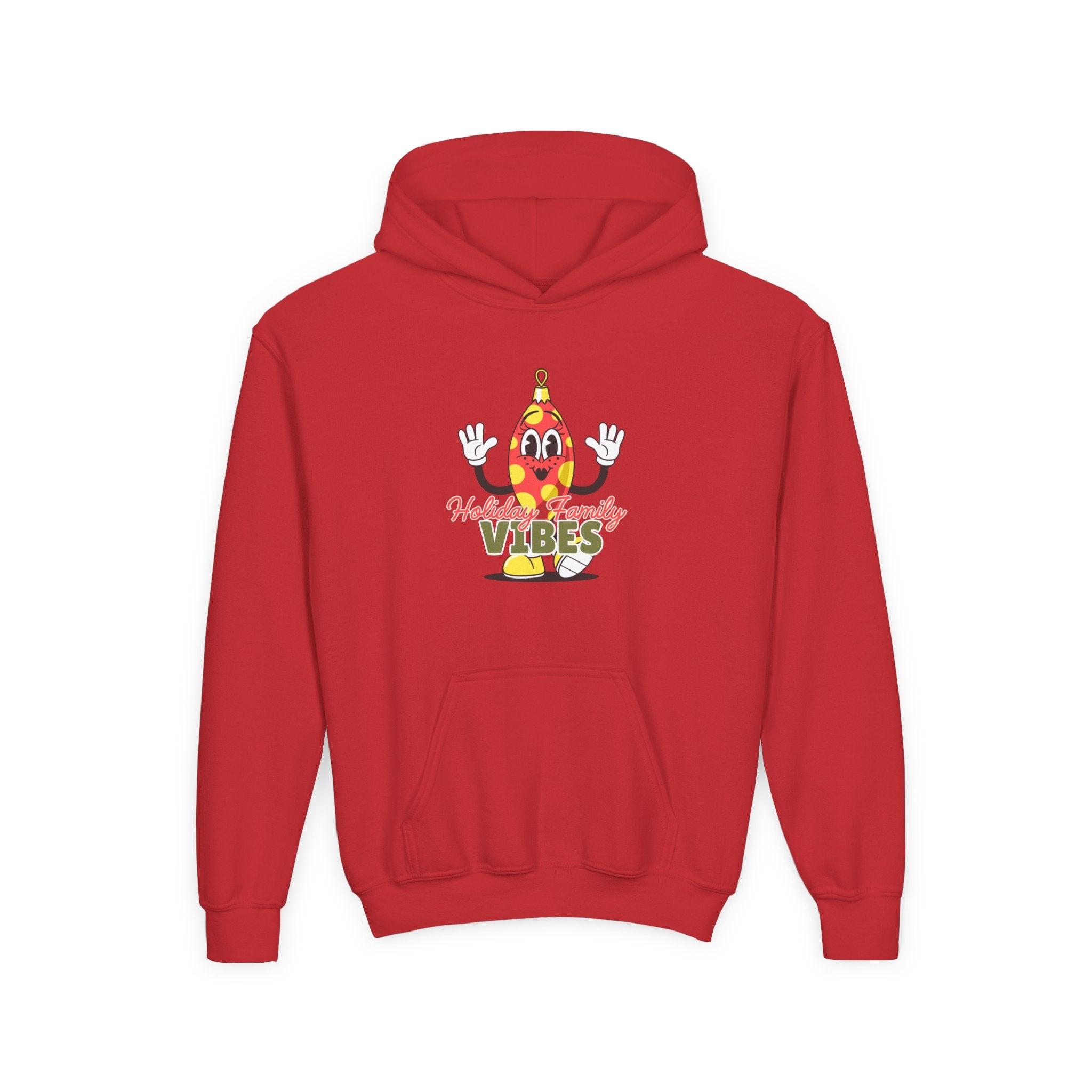 Holiday Family Vibes Youth Hoodie