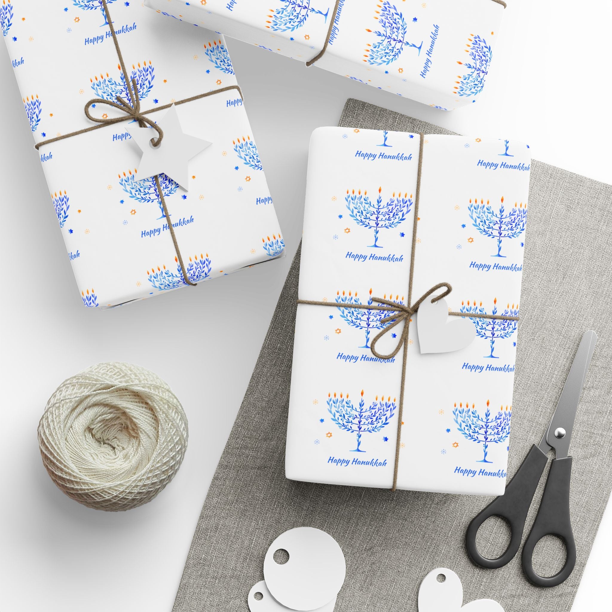 Hannukah Gift Wrap Paper