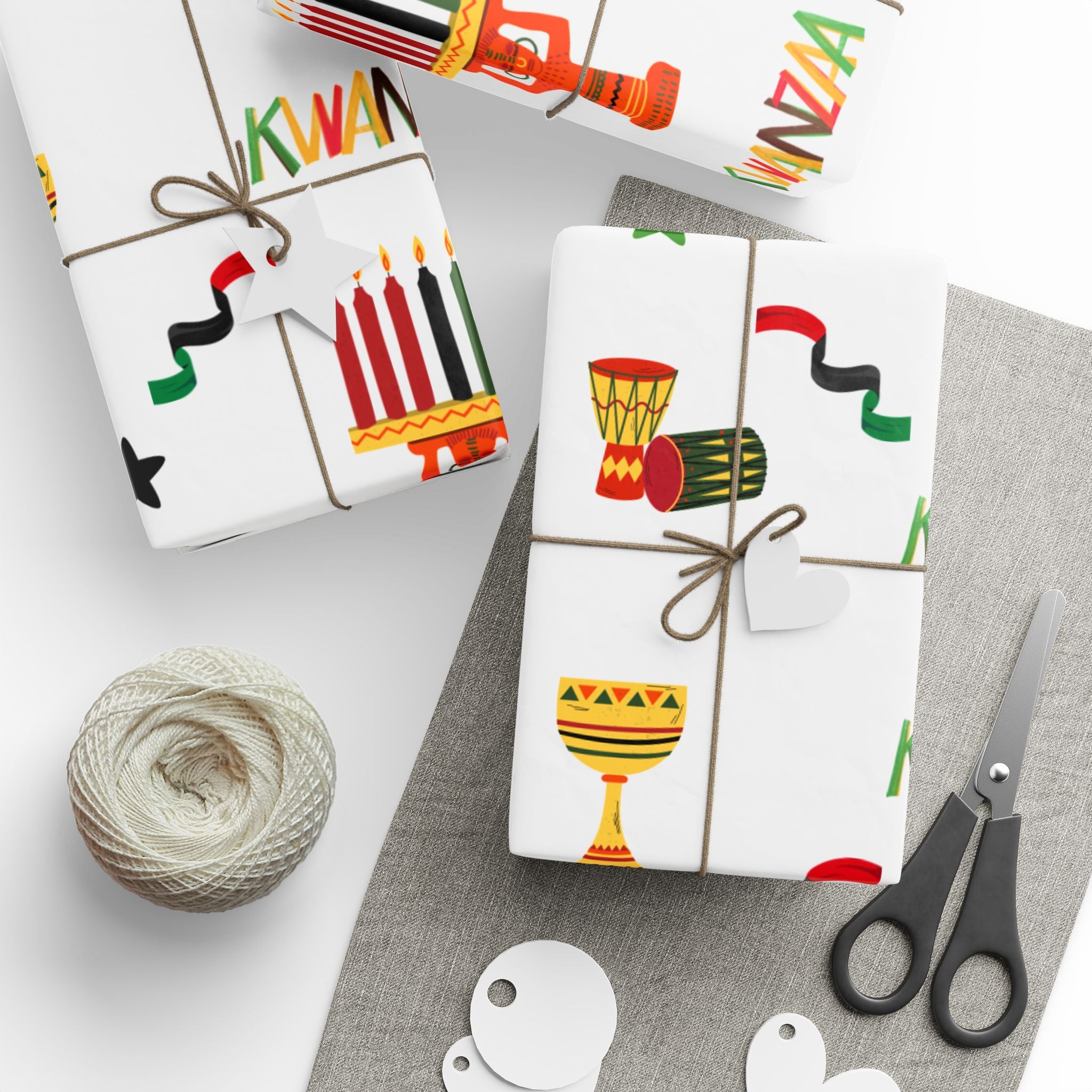 Kwanzaa Gift Wrap Paper
