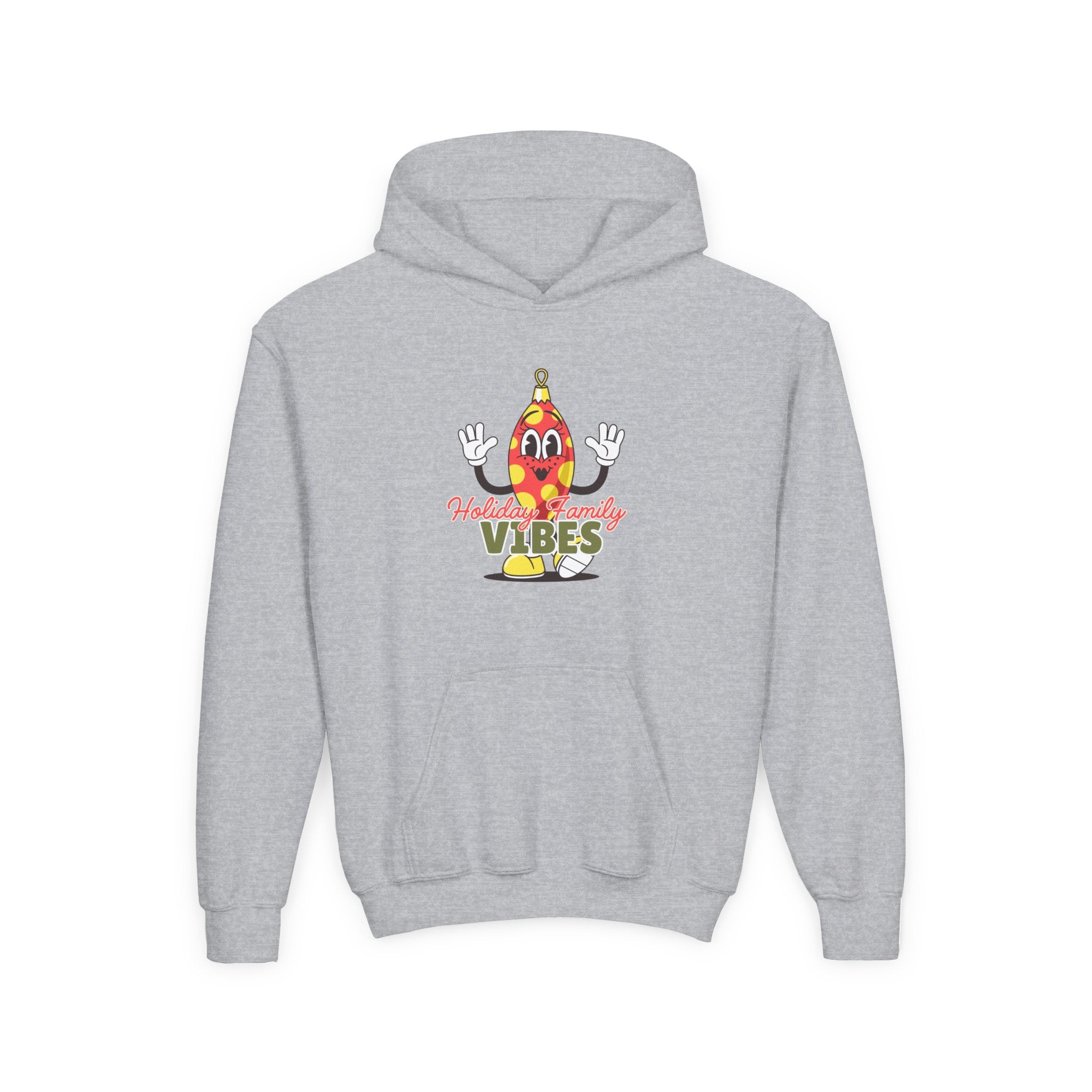 Holiday Family Vibes Youth Hoodie