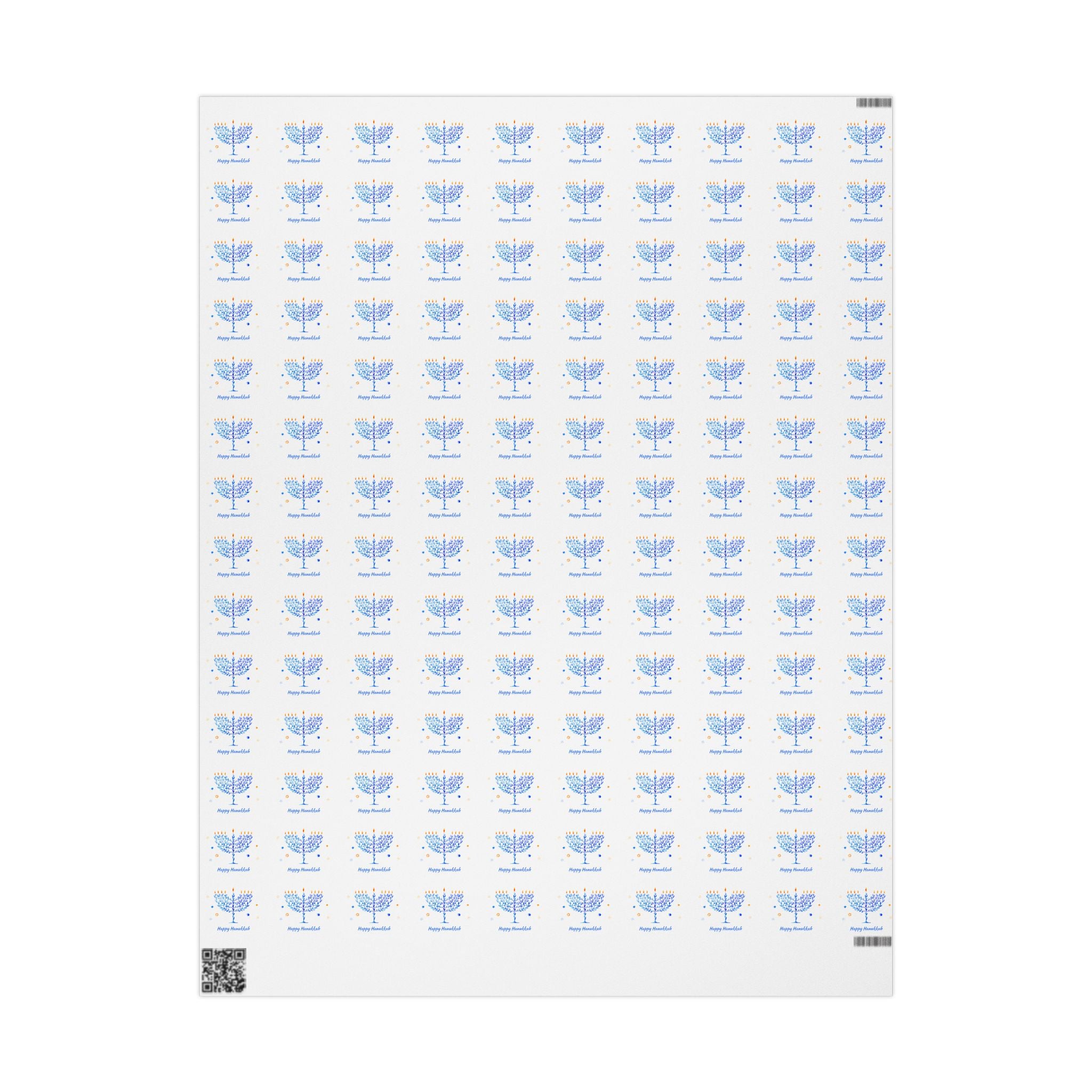 Hannukah Gift Wrap Paper